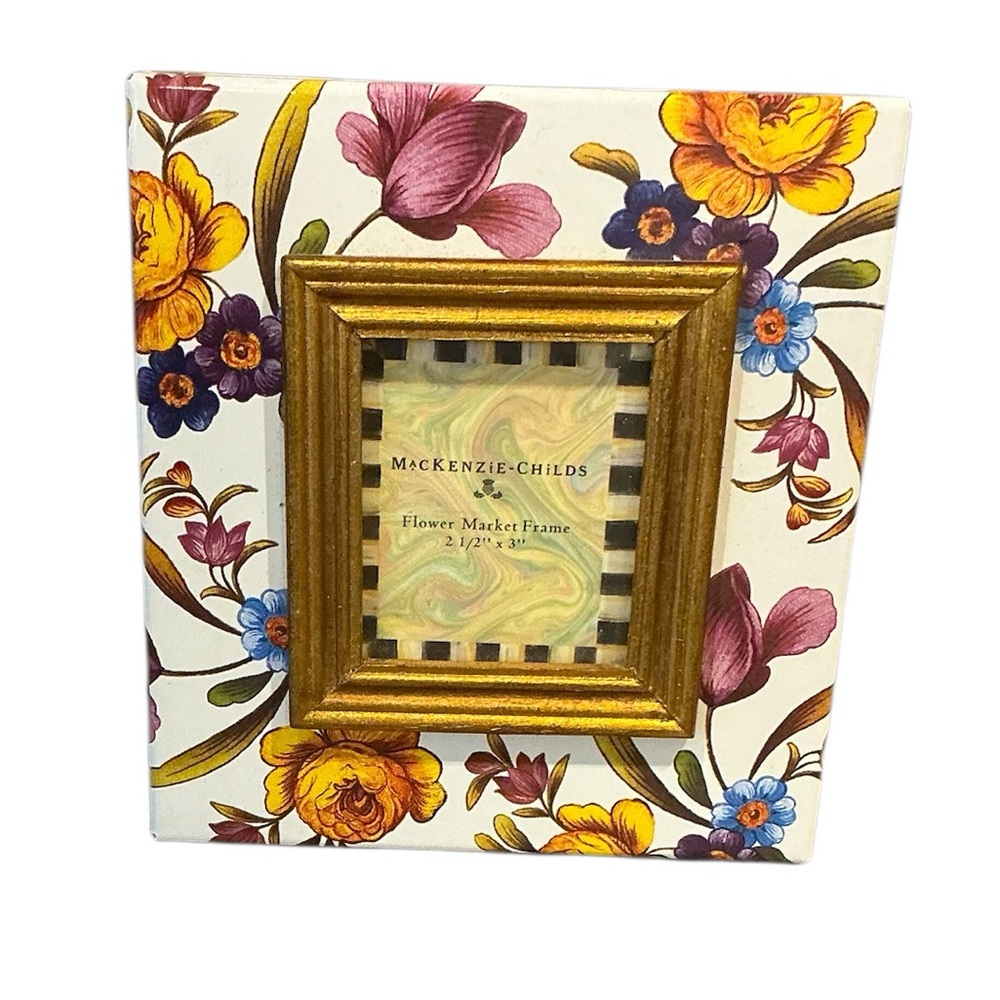 MacKenzie-Childs Flower Market Picture Frame in